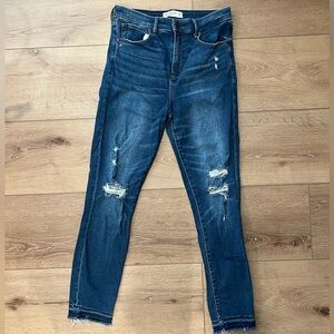 Abercrombie Super Skinny Ankle High Rise